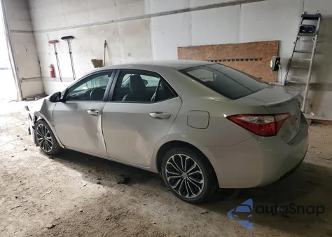 2015 Toyota Corolla L z USA, uszkodzony, nr VIN 2T1BURHE8FC480823